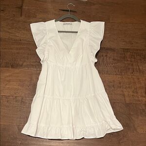 Abercrombie & Fitch White Mini Dress